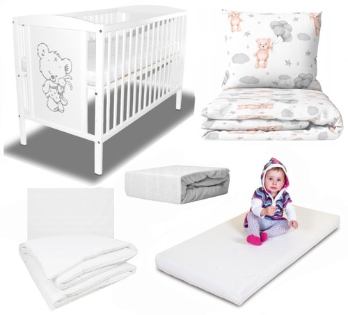 Babybett gitterbett weiß - babybett,
