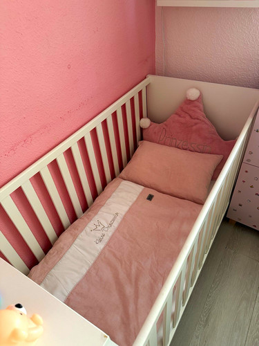 Weißes gitterbett aus - weißes,