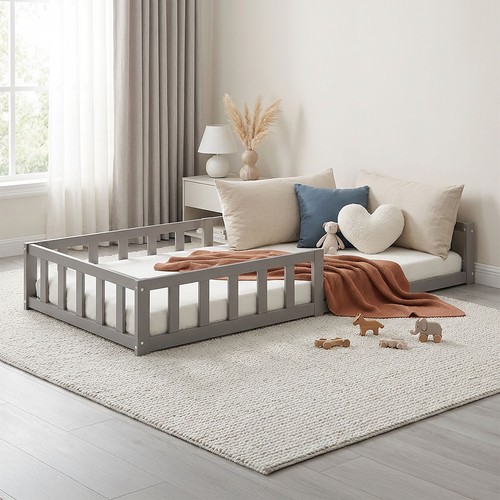 Bodenbett 90x200 kinder - 90x200,