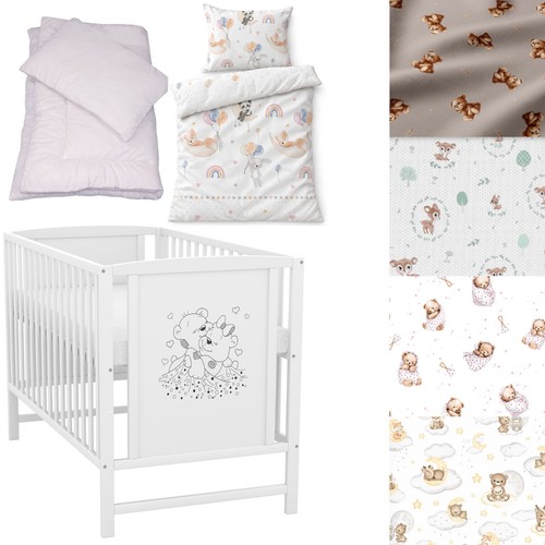 Babybett gitterbett mia weiß - babybett,