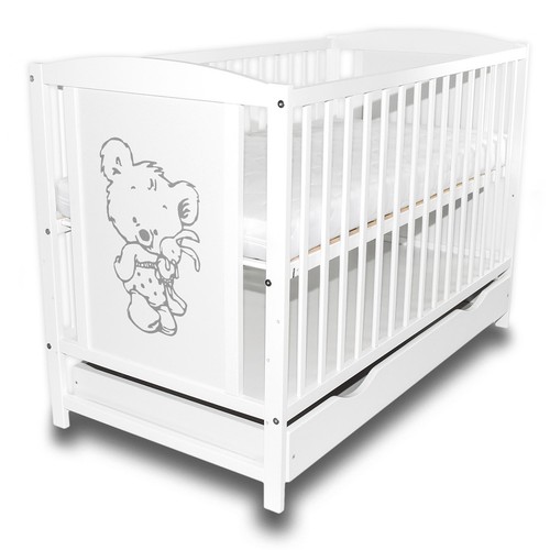 Babybett gitterbett 120x60cm - gitterbett,