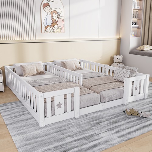 90x200cm kinderbett bodenbett - 90x200cm,