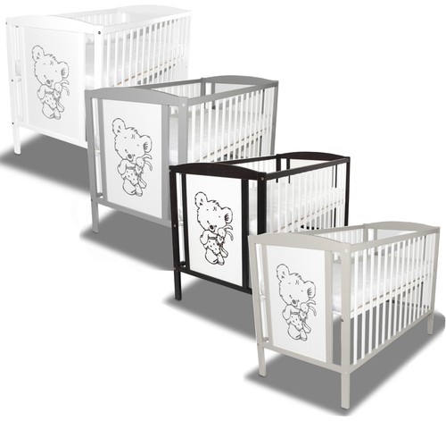 Babybett gitterbett 120x60cm - babybett,